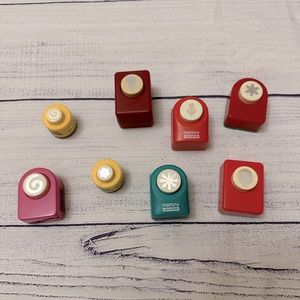 Hole punch shapes for scrapbooking